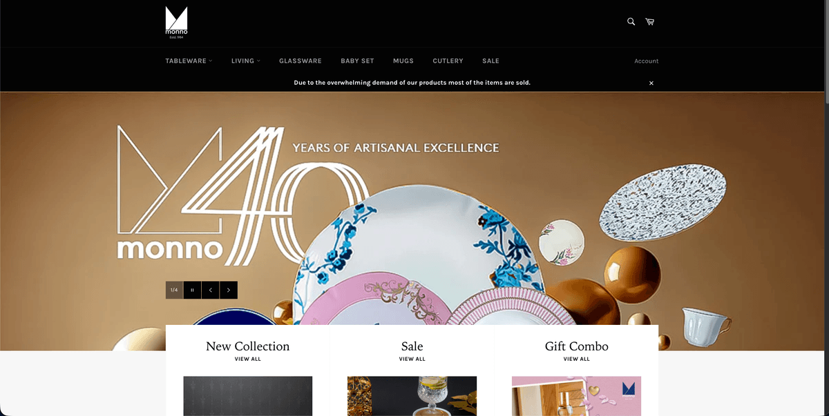 Monno Shop Shopify Custom Edits and Functionalities