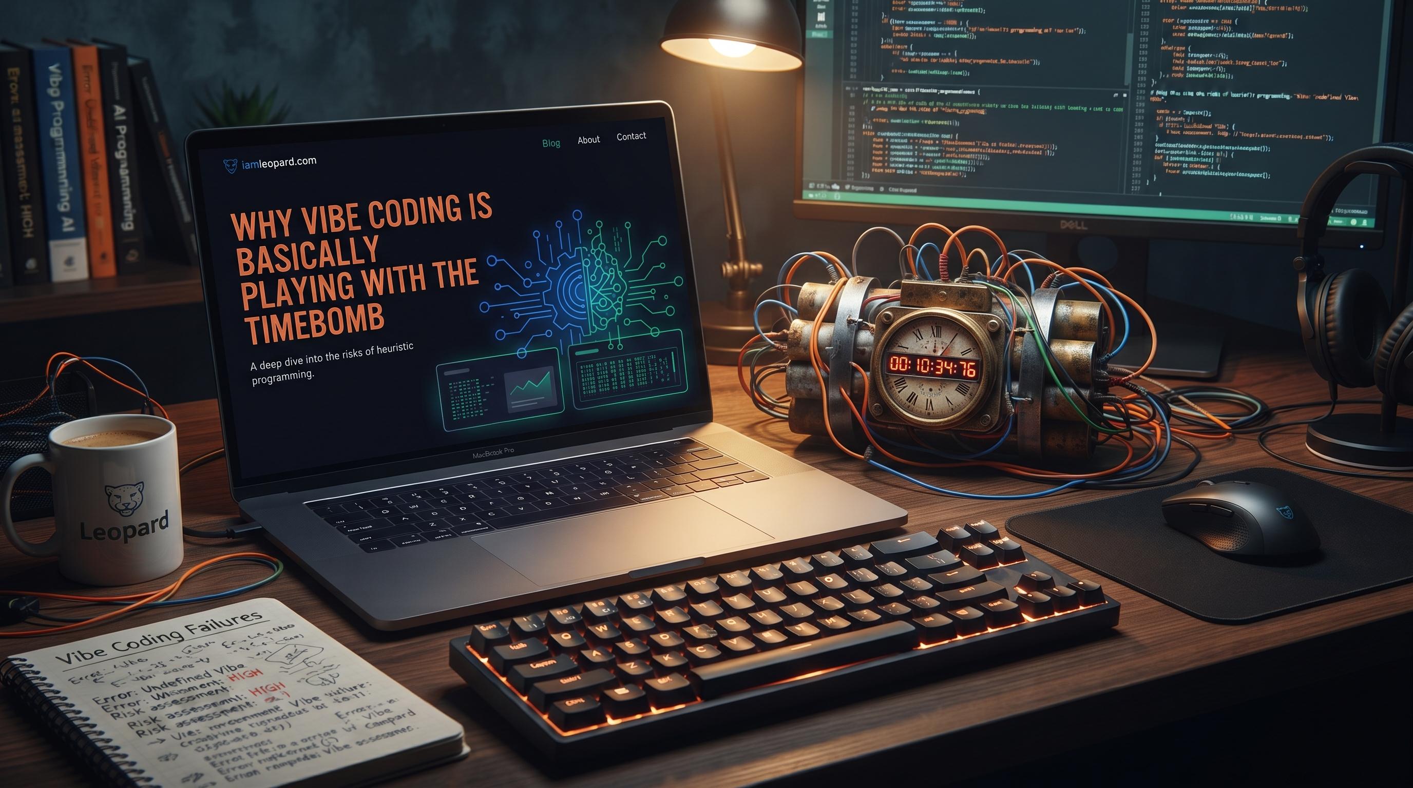 Why Vibe Coding is Basically Playing with the Timebomb — featured image