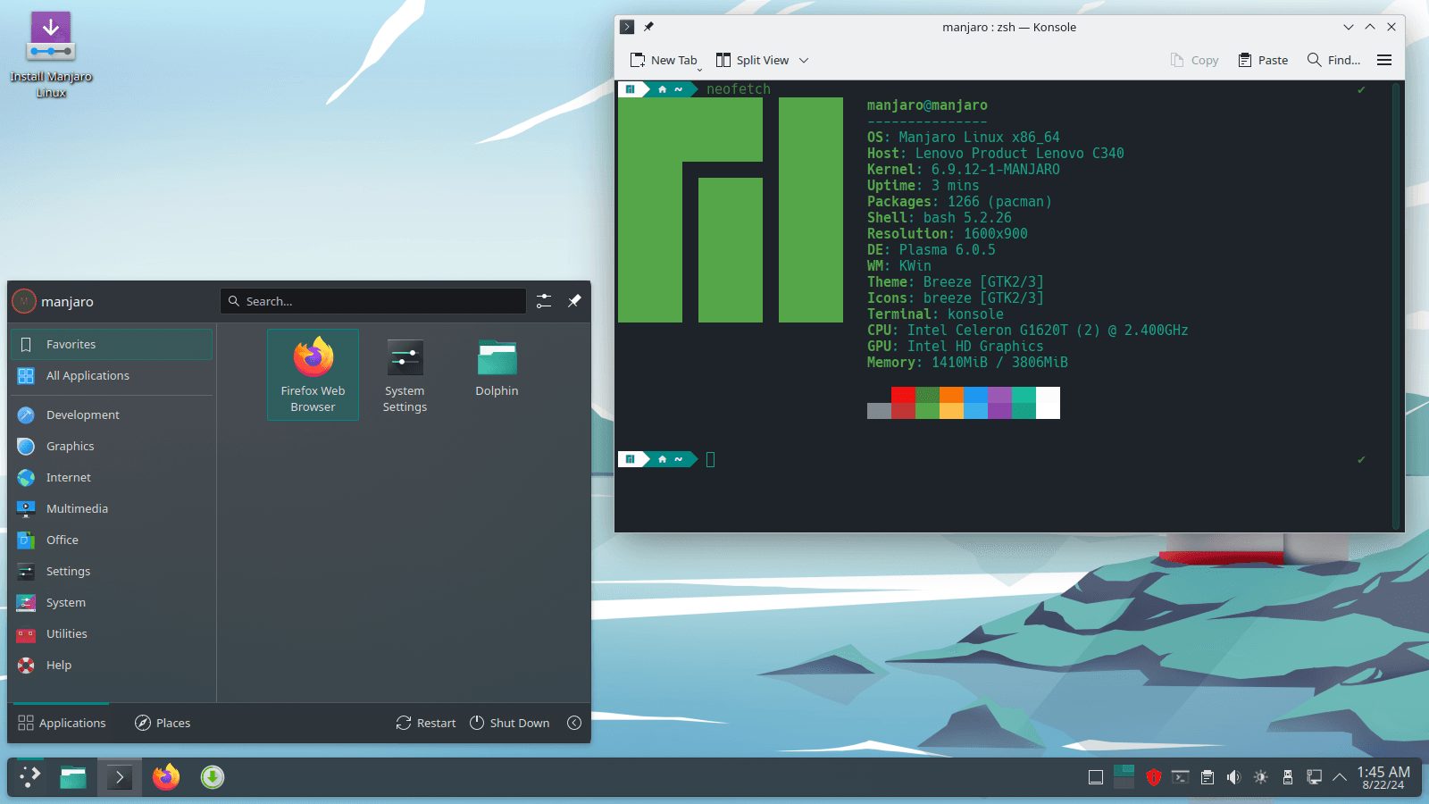 My Linux Dev Environment (Manjaro + ZSH)